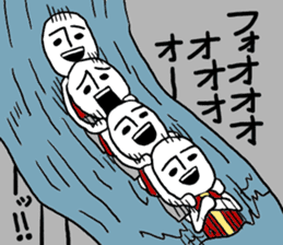 Bouldering and rock climbing sticker #8317335