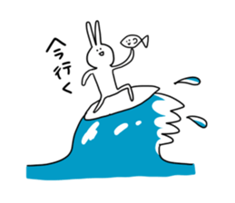 Cat , turtle and rabbit_2 sticker #8317982