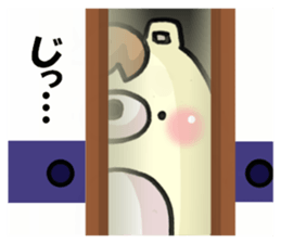 The happy year-end and New Year holidays sticker #8318076