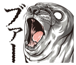 half-open eyes answer ver6 sticker #8318721