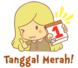 Indonesia's Annual Events sticker #8318881