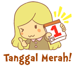 Indonesia's Annual Events sticker #8318881