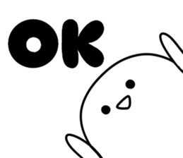 Phantasmagoric white creature2 sticker #8318940