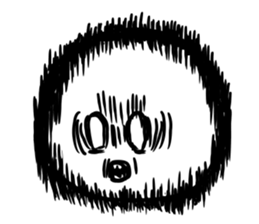 Phantasmagoric white creature2 sticker #8318969