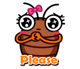 mister Kark and Miss Bellucci part2 sticker #8319030