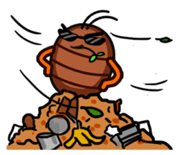 mister Kark and Miss Bellucci part2 sticker #8319036