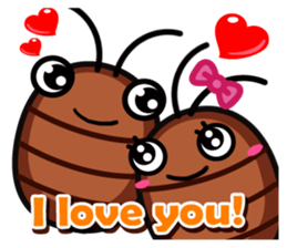 mister Kark and Miss Bellucci part2 sticker #8319045