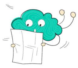 Cloud fun sticker #8319182