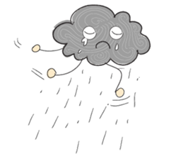 Cloud fun sticker #8319185