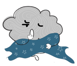Cloud fun sticker #8319189