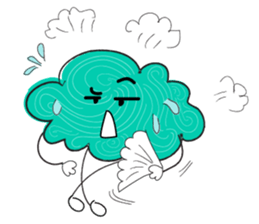 Cloud fun sticker #8319191