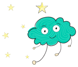 Cloud fun sticker #8319195