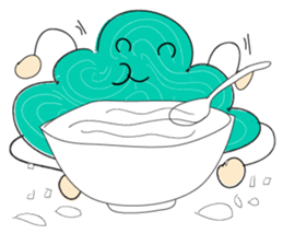 Cloud fun sticker #8319197