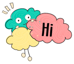 Cloud fun sticker #8319199