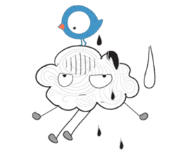 Cloud fun sticker #8319202