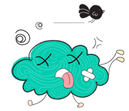 Cloud fun sticker #8319205