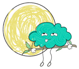Cloud fun sticker #8319206