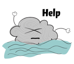 Cloud fun sticker #8319208