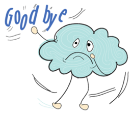Cloud fun sticker #8319218