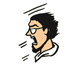 Funny Face&message stickers sticker #8319543