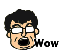 Funny Face&message stickers sticker #8319557