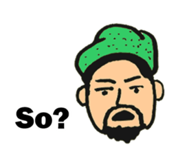 Funny Face&message stickers sticker #8319558