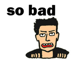 Funny Face&message stickers sticker #8319567