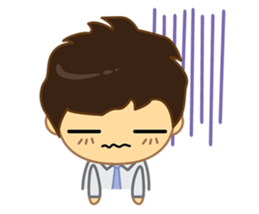 I Love Office(Man) sticker #8320549