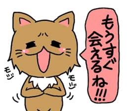 Lovable Longhair Cat sticker #8320777