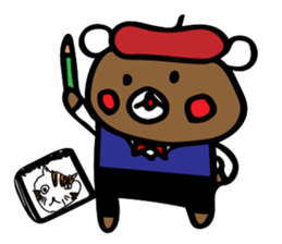 kurikumakun 3 sticker #8322172