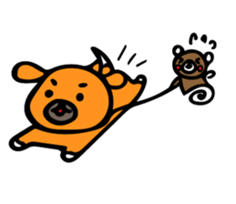 kurikumakun 3 sticker #8322185