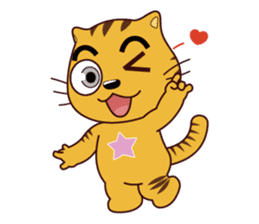 Star Cat sticker #8322350