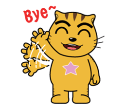 Star Cat sticker #8322371