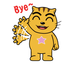 Star Cat sticker #8322371