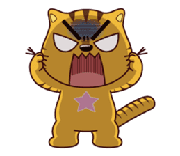 Star Cat sticker #8322375
