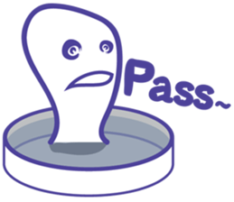 Petri dish & bath sticker #8323007