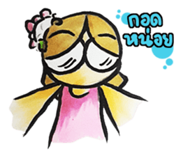 Vaenklom little girl so cute sticker #8323287
