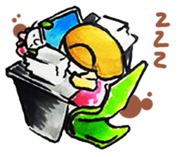 Vaenklom little girl so cute sticker #8323302