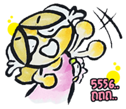 Vaenklom little girl so cute sticker #8323303
