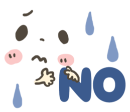 Drooping eyes of emoticons sticker #8323311