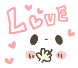 Drooping eyes of emoticons sticker #8323347