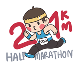 Run Run Run sticker #8323687