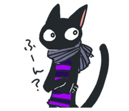 Muffler  Cat sticker #8324398