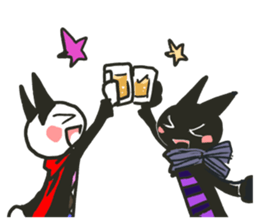 Muffler  Cat sticker #8324427