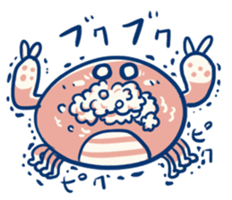 Hardboiled Crabs  Sticker sticker #8324430