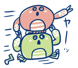 Hardboiled Crabs  Sticker sticker #8324446