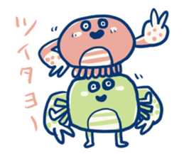 Hardboiled Crabs  Sticker sticker #8324447