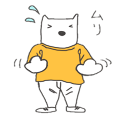 Shirt bear's sticker #8325413