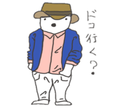 Shirt bear's sticker #8325421