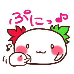 Daifuku Kaepii and siratama-kun